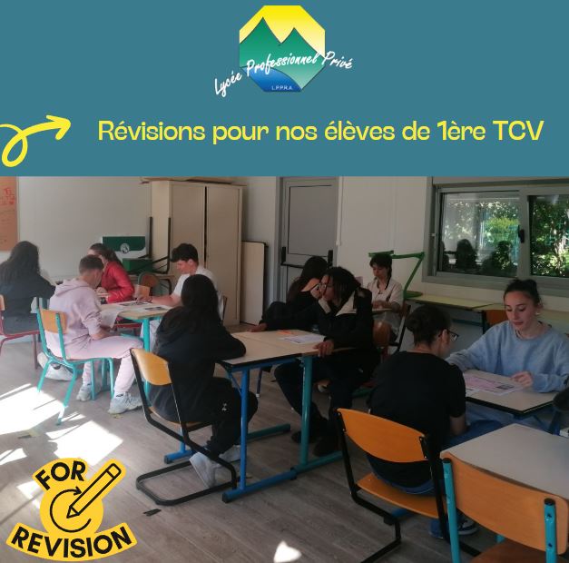 Révisions ludiques pour nos élèves de 1ère TCV  